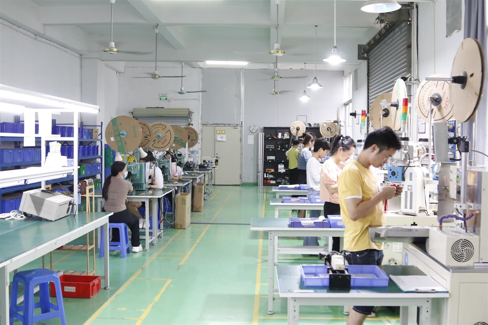 中科创数码装配生产区域