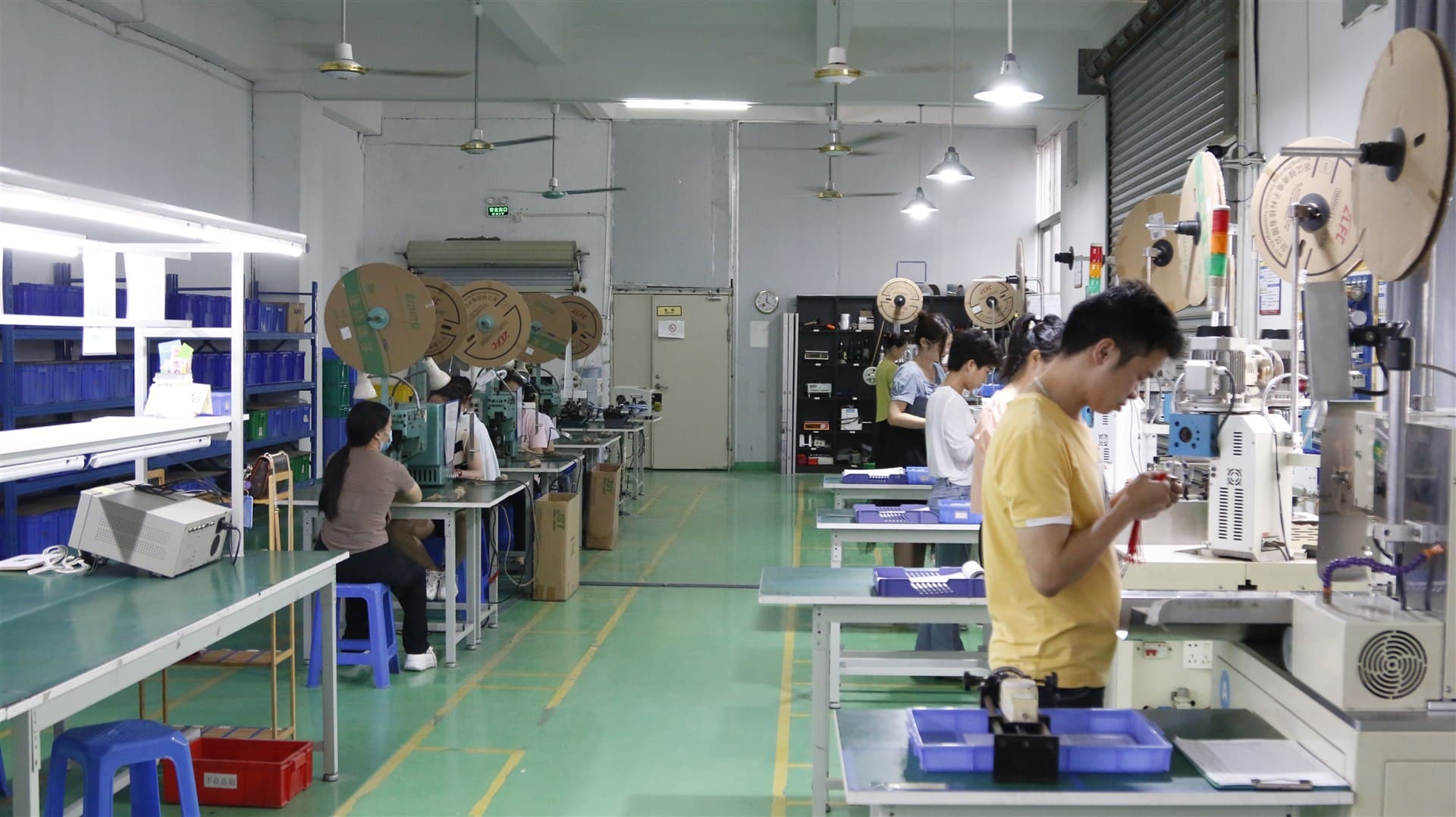 中科创数码生产作业现场